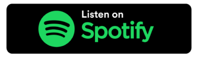 Black button with Spotify logo and the text 'Listen on Spotify' in white and green.